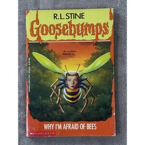 Vintage Goosebumps Why I'm Afraid of Bees RL Stine Paperback Scholastic USA